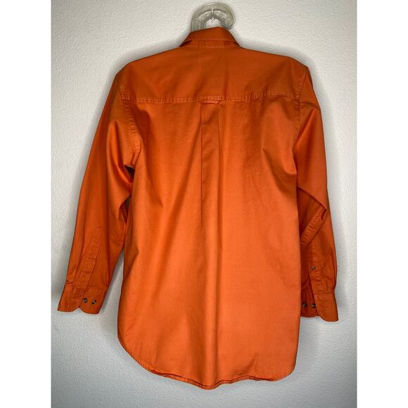 Edwards Chino OSU  "College of Business" Orange Dress Shirt - Picture 3 of 6